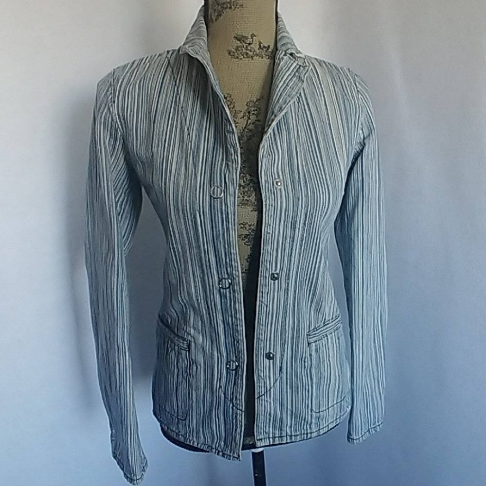 United Colors of Benetton stretch Denim Jacket Vintage